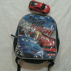 Lighting McQueen backpack